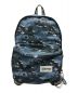 EASTPAK（イーストパック）の古着「コラボリュック　12T-02781417　総柄」｜ネイビー