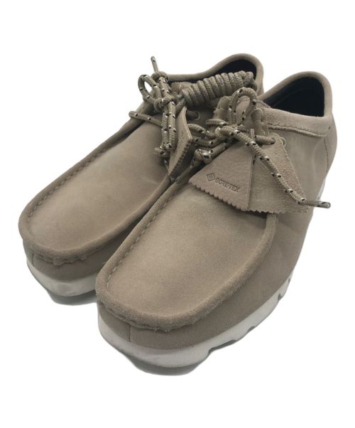 CLARKS ORIGINALS（クラークス オリジナルズ）CLARKS ORIGINALS (クラークス オリジナルズ) Wallabee GTX　261656957095　GORE-TEX ベージュ サイズ:UK9 1/2の古着・服飾アイテム