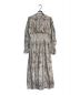 HER LIP TO（ハーリップトゥ）の古着「Le Camelia Pleated Dress　1224305089」｜ベージュ