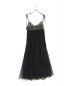 Her lip to (ハーリップトゥ) Lace Trimmed Satin Cami Dress　HER1911101 ブラック サイズ:M：8000円