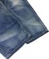 中古・古着 unfil (アンフィル) 2oz cotton denim 5pocket wide tapered pants　WOSP-UM203 インディゴ サイズ:4：6000円