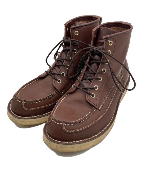 Danner（ダナー）Danner (ダナー) ワークブーツ　	モックトゥ ブラウン サイズ:8 1/2の古着・服飾アイテム