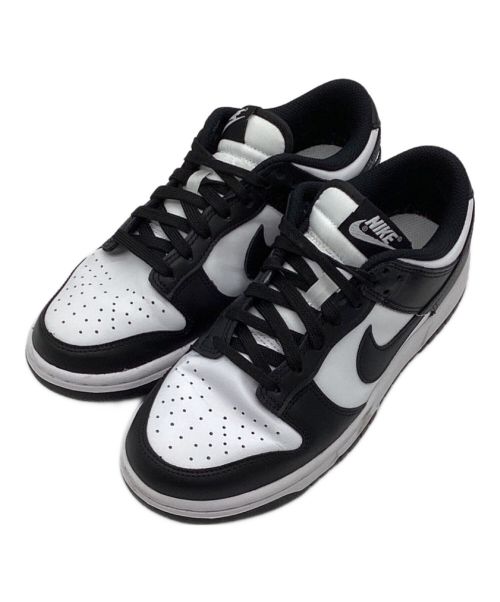 NIKE（ナイキ）NIKE (ナイキ) WMNS DUNK LOW ホワイト×ブラック サイズ:US6.5の古着・服飾アイテム