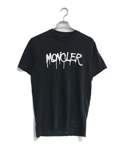 MONCLER（モンクレール）MONCLER (モンクレール) ロゴTシャツ　I20918C00013 ブラック サイズ:Lの古着・服飾アイテム