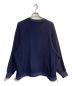 WHITE MOUNTAINEERING (ホワイトマウンテ二アニング) RASCHEL RAGLAN OVER SIZED PULLOVER　23SS 　WM2371510 ネイビー：12000円