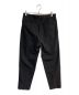 H BEAUTY&YOUTH (エイチ ビューティアンドユース) TRIPLE TUCK TAPERED PANTS　1214-177-7432 ブラック サイズ:M：3980円