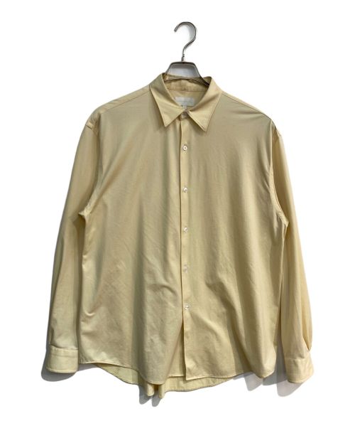 KANEMASA PHIL.（カネマサフィル）KANEMASA PHIL. (カネマサフィル) 46G Modest Shirt LIGHT SAX  24ss 　KM24S-030 イエロー サイズ:Lの古着・服飾アイテム