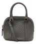 GUCCI (グッチ) GGレザー2WAYバッグ　449654 グレー サイズ:-：70000円