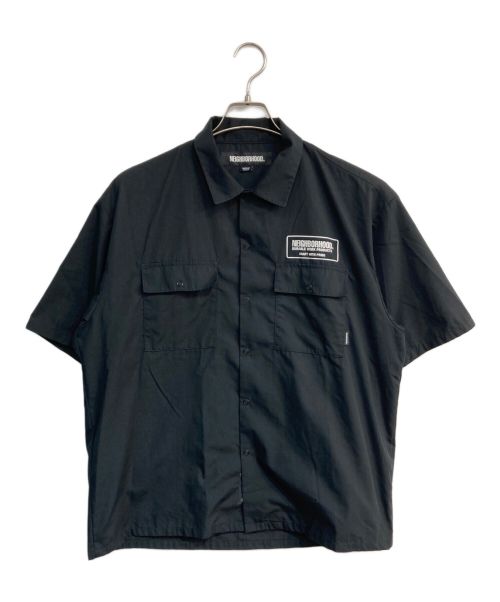 NEIGHBORHOOD（ネイバーフッド）NEIGHBORHOOD (ネイバーフッド) CLASSIC WORK SHIRT　23SS　231TSNH-SHM02 ブラック サイズ:Mの古着・服飾アイテム