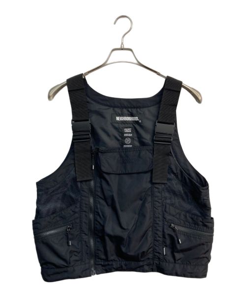 NEIGHBORHOOD（ネイバーフッド）NEIGHBORHOOD (ネイバーフッド) TOOL POCKET/N-VEST　221TSNH-JKM07 ブラック サイズ:-の古着・服飾アイテム