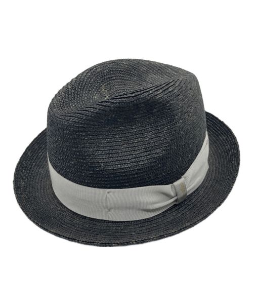 BORSALINO（ボルサリーノ）BORSALINO (ボルサリーノ) 中折れハット グレー サイズ:-の古着・服飾アイテム