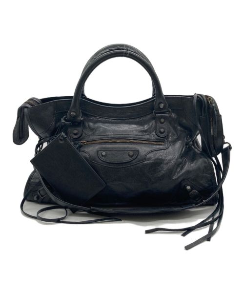 BALENCIAGA（バレンシアガ）BALENCIAGA (バレンシアガ) エディターズバッグ　ザ シティ　115748・1000 ブラック サイズ:-の古着・服飾アイテム