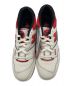 中古・古着 NEW BALANCE (ニューバランス) ローカットスニーカー　BB550VTB ホワイト×レッド サイズ:27.5cm 未使用品：9000円