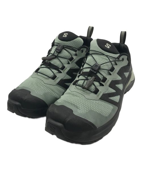 SALOMON（サロモン）SALOMON (サロモン) X-Adventure GTX　473212 ブラック×グリーン サイズ:27.5cmの古着・服飾アイテム