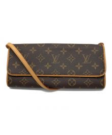 LOUIS VUITTON（ルイ ヴィトン）の古着「ポシェットツインGM　M51852　モノグラム」｜ブラウン