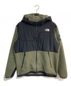 THE NORTH FACEザ ノース フェイス）の古着「Denali Hoodie　NA72052」｜オリーブ×ブラック