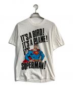 KRYPTON CLOTHINGキャプトン クロージング）の古着「プリントTシャツ　スーパーマン 80s USA製」｜ホワイト