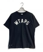 WTAPSダブルタップス）の古着「アーチロゴTシャツ　22SS SNEAK」｜ブラック