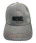 中古・古着 DIESEL (ディーゼル) デニムキャップ　ダメージ加工 ブルー サイズ:-：6000円