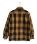 CarHartt (カーハート) FLANNEL SHERPA LINED SHIRT JACKET オレンジ×ブラック サイズ:M：9000円