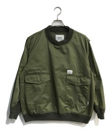 WTAPS（ダブルタップス）の古着「RATINE SMOCK JACKET　202BRDT-JKM08」｜オリーブ