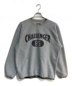 CHALLENGERチャレンジャー）の古着「C/N COLLEGE FLEECE　CLG-CS 023-005」｜グレー