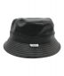 WTAPS (ダブルタップス) BUCKET 03/HAT/SYNTHETIC　232HCDT-HT17　フェイクレザーバケットハット ブラック サイズ:3：10000円