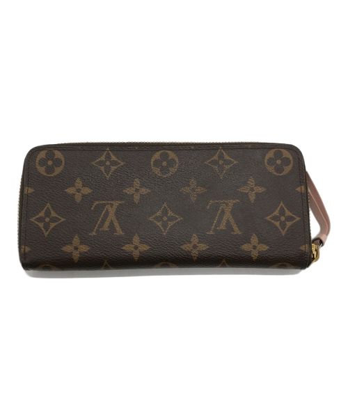 LOUIS VUITTON（ルイ ヴィトン）LOUIS VUITTON (ルイ ヴィトン) 長財布　ポルトフォイユ・クレマンス　モノグラム　M61298 ブラウン サイズ:-の古着・服飾アイテム