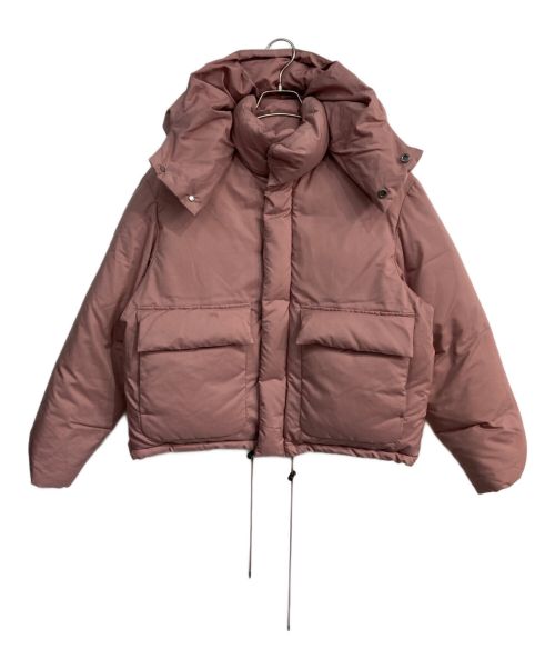 AURALEE（オーラリー）AURALEE (オーラリー) LIGHT FINX POLYESTER DOWN JACKET　A9AJ03PW ピンクの古着・服飾アイテム