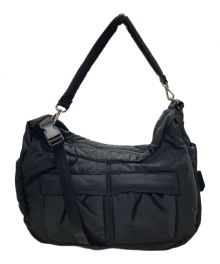 haru×BETTER THAN GOOD×FRAMeWORK（ハル×ベターザングッド×フレームワーク）の古着「2WAY NYLON SHOULDER BAG」｜ブラック