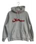 Supreme（シュプリーム）の古着「Arabic Logo Hooded Sweatshirt」｜グレー