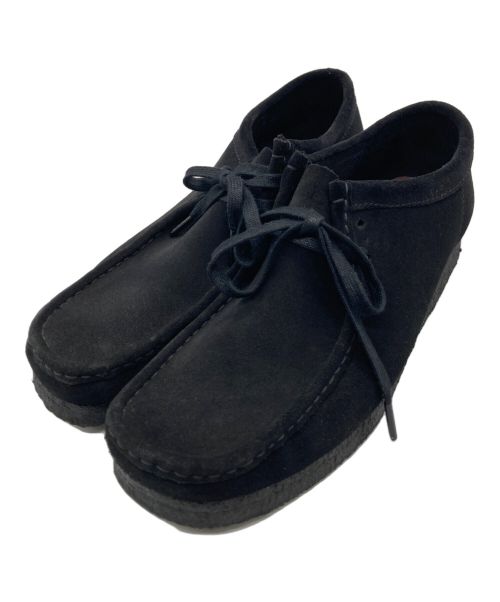 CLARKS（クラークス）CLARKS (クラークス) ワラビーシューズ ブラック サイズ:27cmの古着・服飾アイテム