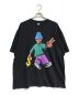 stussy（ステューシー）の古着「PEACE PROSPERITY T-SHIRT」｜ブラック