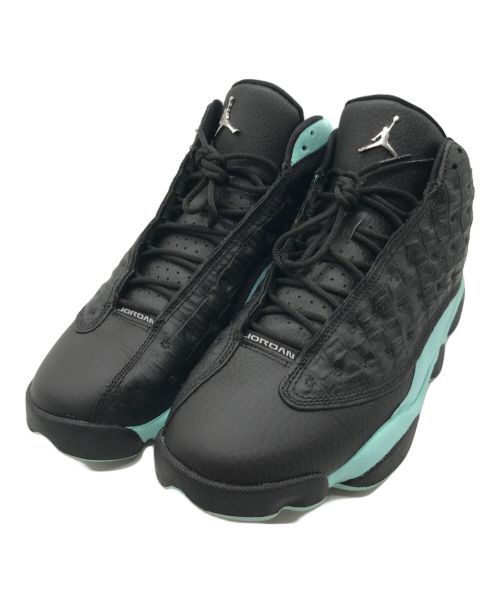 NIKE（ナイキ）NIKE (ナイキ) AIR JORDAN 13 ISLAND GREEN　414571-030 ブラック サイズ:27.5cmの古着・服飾アイテム