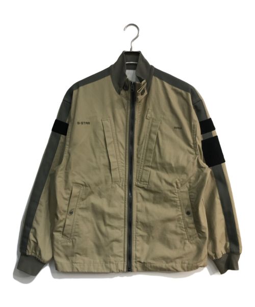 G-STAR RAW（ジースターロゥ）G-STAR RAW (ジースターロゥ) Combat Tape Overshirt　D21980-D213-C941 ベージュ サイズ:Mの古着・服飾アイテム