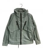 G-STAR RAWジースターロゥ）の古着「Hooded Sporty Overshirt　D21064-9288-C959」｜グリーン