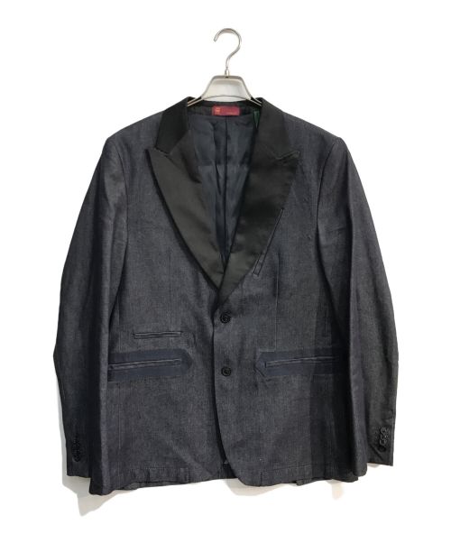 G-STAR RAW（ジースターロゥ）G-STAR RAW (ジースターロゥ) TUXEDO BLAZER　テーラードジャケット　D17599-C518-001 ネイビー サイズ:XLの古着・服飾アイテム