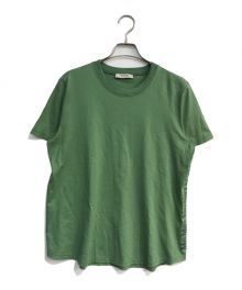 'S Max Mara（エスマックスマーラ）の古着「刺繍Tシャツ　2399710132」｜グリーン