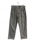 Levi's SILVER TABリーバイス シルバータブ）の古着「LOOSE デニムパンツ　A3421-0006」｜グレー