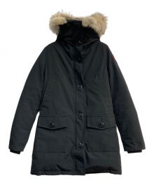 CANADA GOOSE（カナダグース）の古着「BRONTE PARKA ダウンコート 代理グリフィン　2603JL」｜ブラック