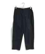 NEUTRALWORKS.ニュートラルワークス.）の古着「TAPARED PANTS」｜ブラック