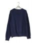 A BATHING APE (アベイシングエイプ) Head One Point Sweater　001KNJ801004M　ケーブルニット ネイビー サイズ:L：10000円