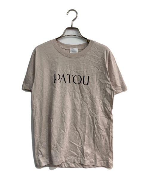 patou（パトゥ）Patou (パトゥ) ロゴオーガニックコットンTシャツ　23S-JE029-9999 ベージュ サイズ:Sの古着・服飾アイテム