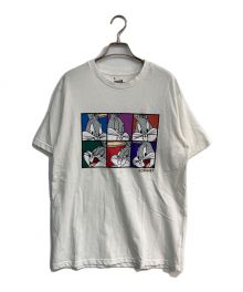 SOPHNET.×SCREEN STARS×LOONEY TUNES（ソフネット×スクリーンズスターズ×ルーニーチューンズ）の古着「LOONEY TUNES FACE WIDE TEE　SOPH-230109」｜ホワイト