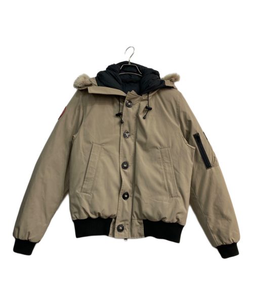 CANADA GOOSE（カナダグース）CANADA GOOSE (カナダグース) LABRADOR ダウンジャケット　代理グリフィン 　7958JM R ベージュ サイズ:Lの古着・服飾アイテム