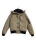 CANADA GOOSE（カナダグース）の古着「LABRADOR ダウンジャケット　代理グリフィン 　7958JM R」｜ベージュ