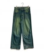 Jaded Londonジェイデッドロンドン）の古着「SB-Colossus Jeans」｜グリーン