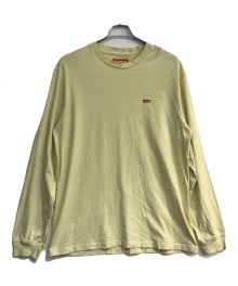 SUPREME（シュプリーム）の古着「Small Box Logo L/S Tee」｜イエロー