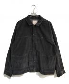 Liberaidersリベレイダース）の古着「CORDUROY JACKET　コーデュロイジャケット　720122103」｜グレー