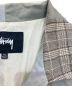 中古・古着 stussy (ステューシー) パッチワークジャケット ブルー サイズ:XL：8000円